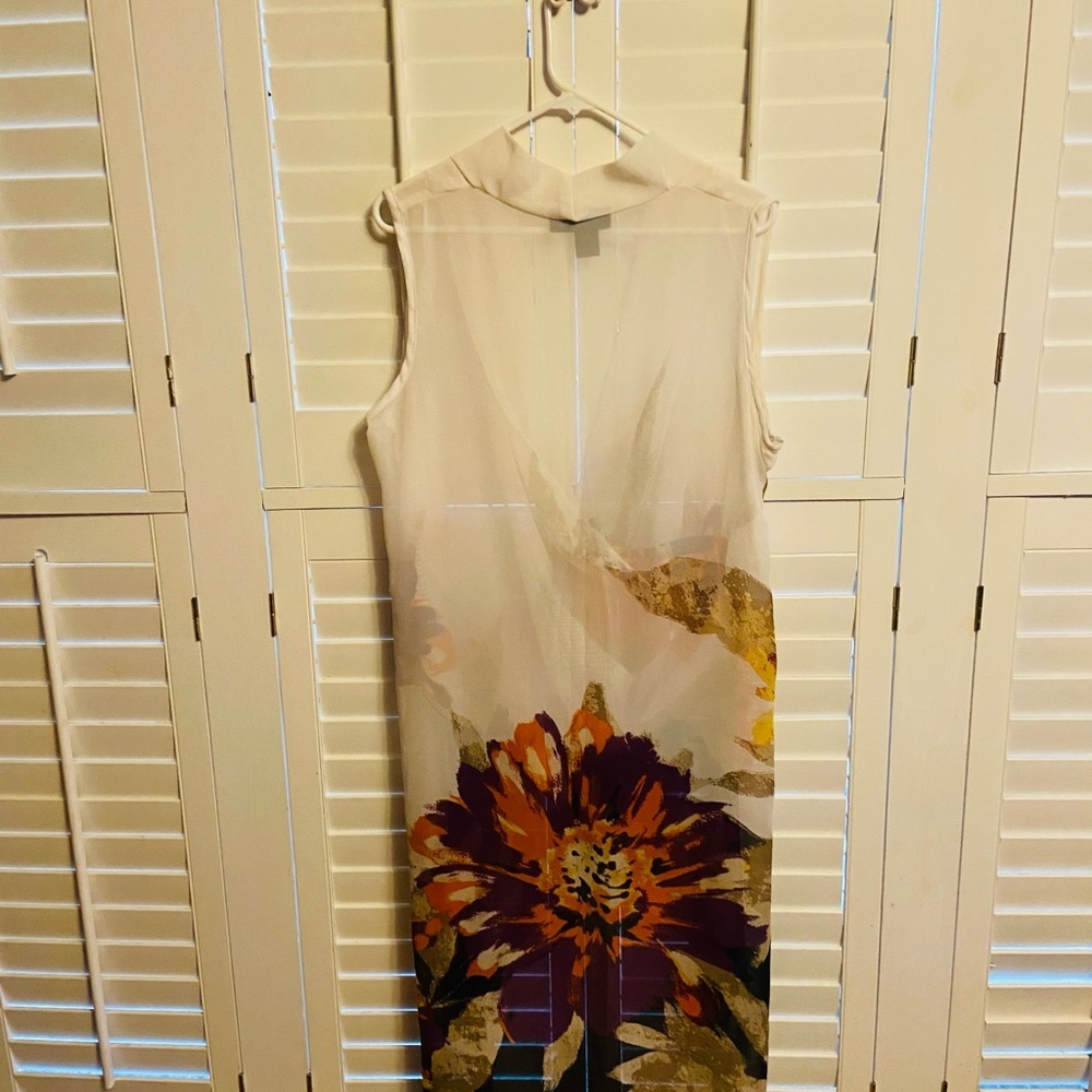 Ashley Stewart Floral Sleeveless and Sheer Size 14/16 NWOT - Picture 2 of 8